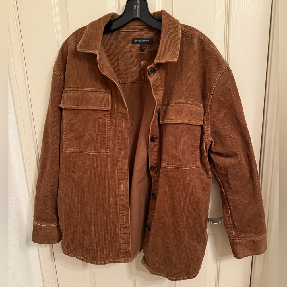 Banana Republic corduroy oversized jacket size small